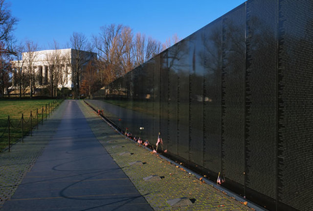 Vietnam Memorial built