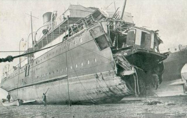 Sinking of French Passenger Liner Sussex