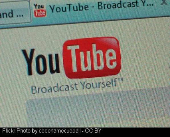 Aparición de YouTube