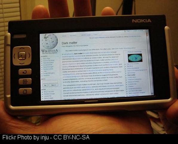 Creación de Nokia 510 webtablet