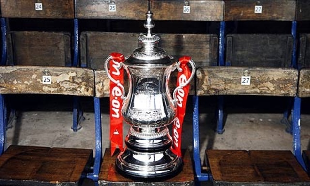 The first FA cup game