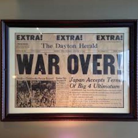 WWII is Over