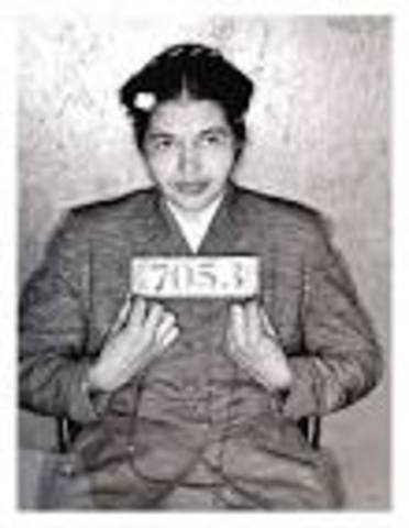 Rosa Parks was arrested