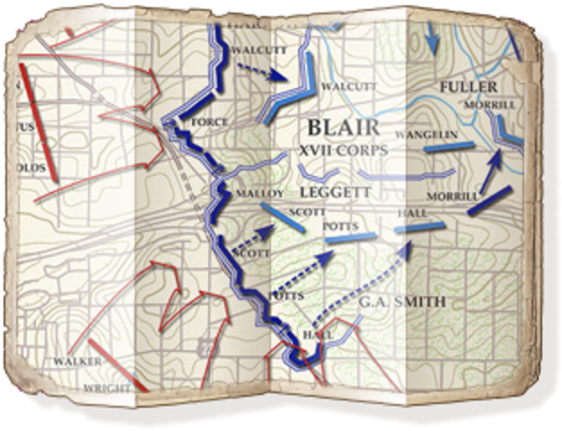 Battle of Atlanta begins