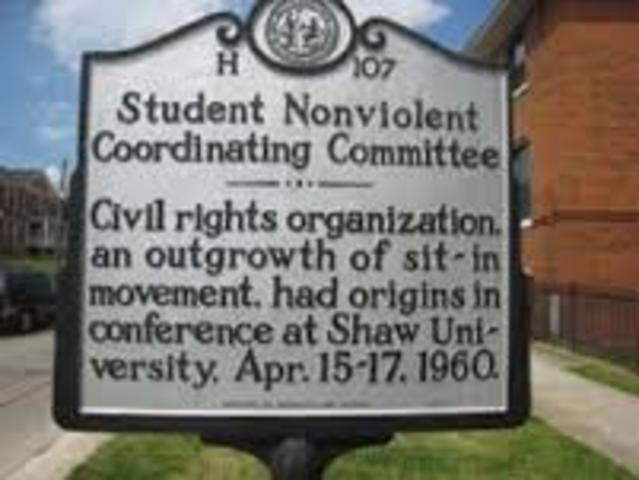 student nonviolent coorinating committee