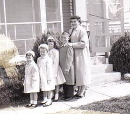 Her brother and two older sisters