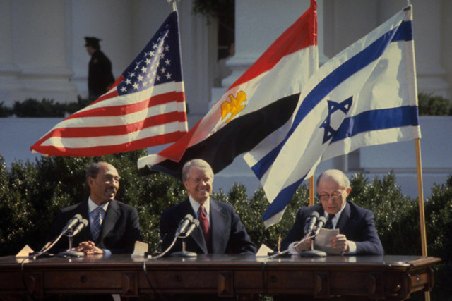 Egypt and Israel Sign a Peace Agreement