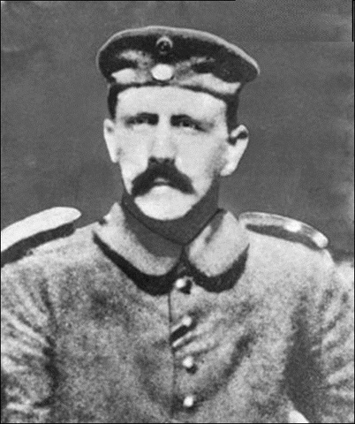 Ранение во время газовой атаки под Ипром