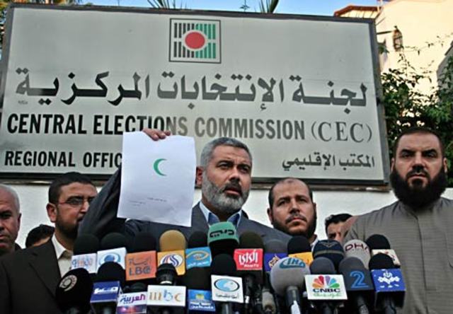 Hamas is elected