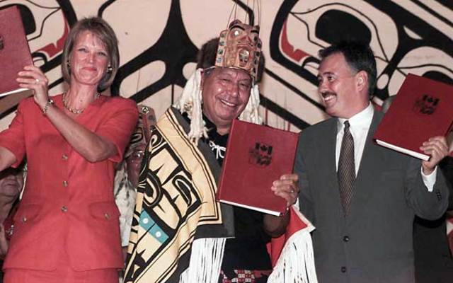 Nisga's Treaty 1992-1998