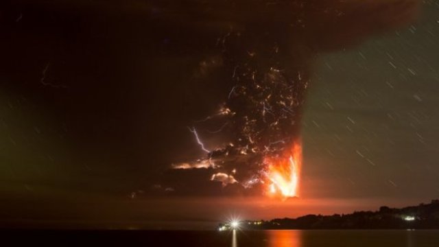 Segunda erupción del Volcán Calbuco