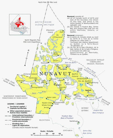 Creation of Nunavut