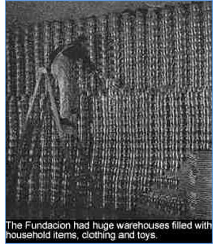 A large part of Eva's work with the poor was carried out by María