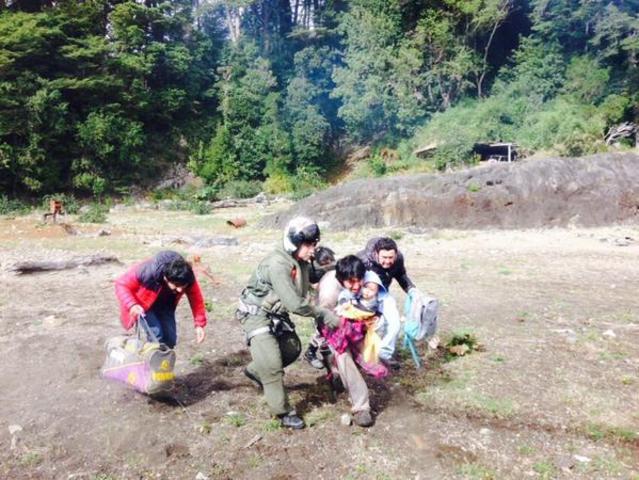 Rescate en Lago Chapo