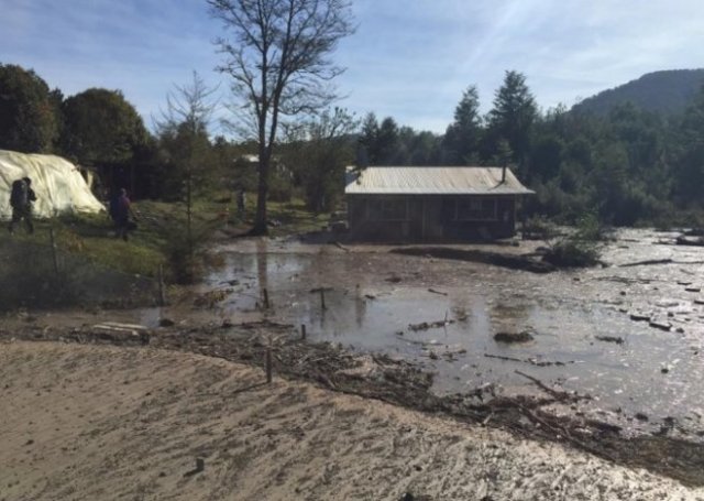 Subida de los cauces de ríos