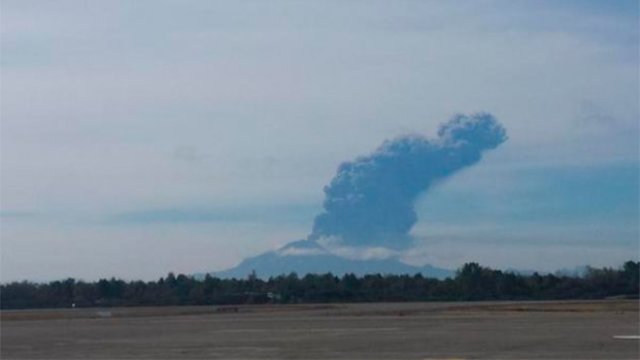 Tercera erupción del Volcán Calbuco