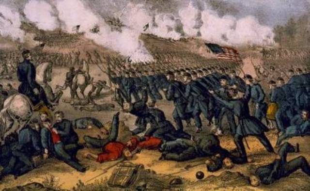 Battle of Fredricksburg begins