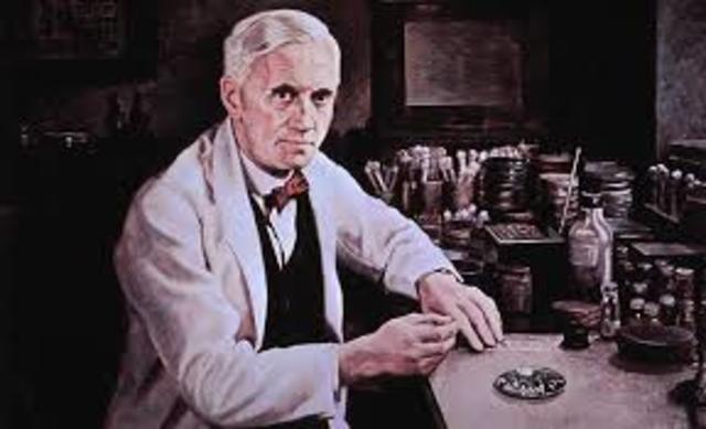Fleming descubre la penicilina