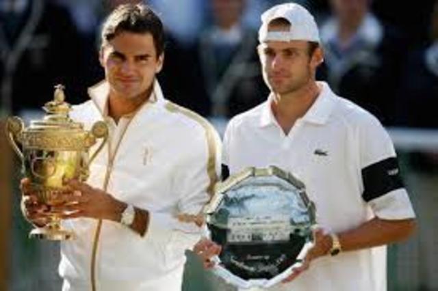 Federer vs Andy Roddick, final de Wimbledon