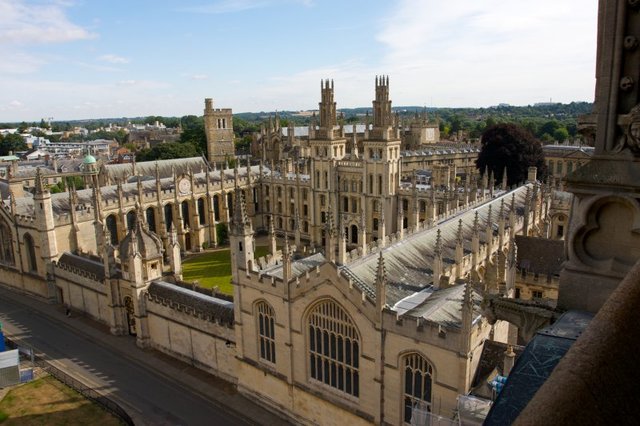 Golding attends Brasenose College