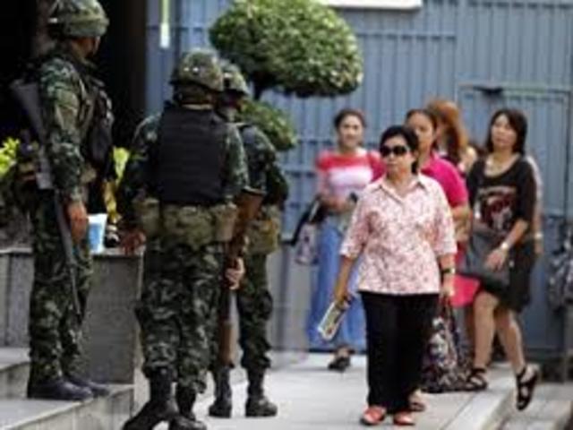 Imposition of martial law