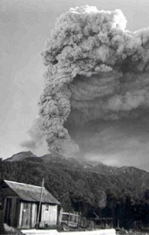 La última gran erupción del volcán Calbuco