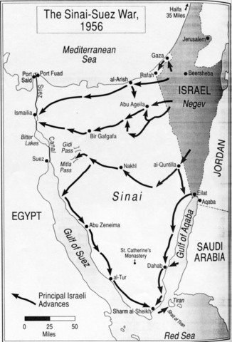 Arab-Israeli Conflict 1956