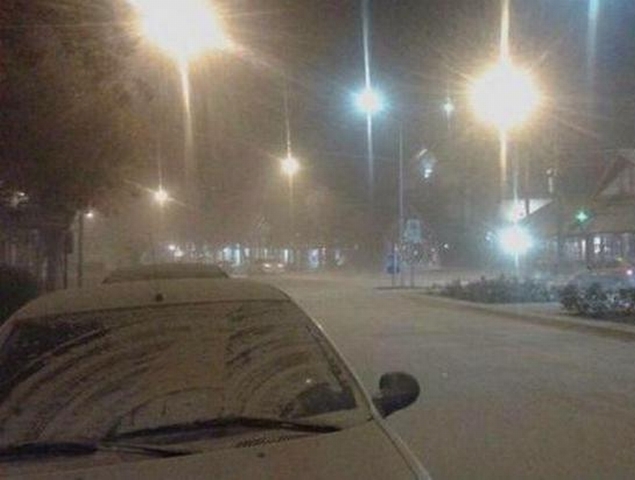 Cenizas llegan a Bariloche, San Martín de los Andes y Villa la Angostura