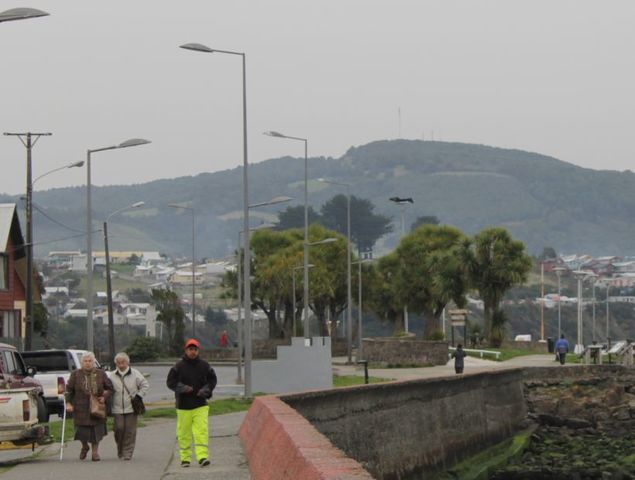 Cenizas del Calbuco llegan  Chiloé