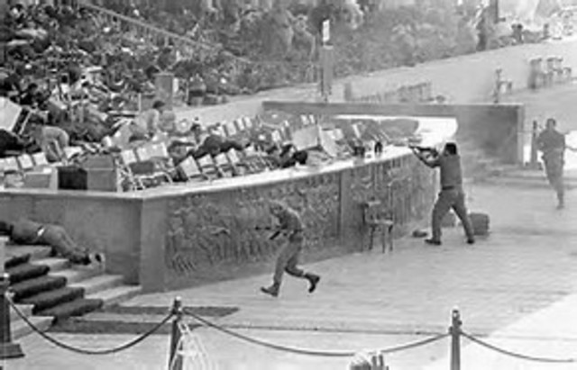 Assassination of Egyptian president Sadat