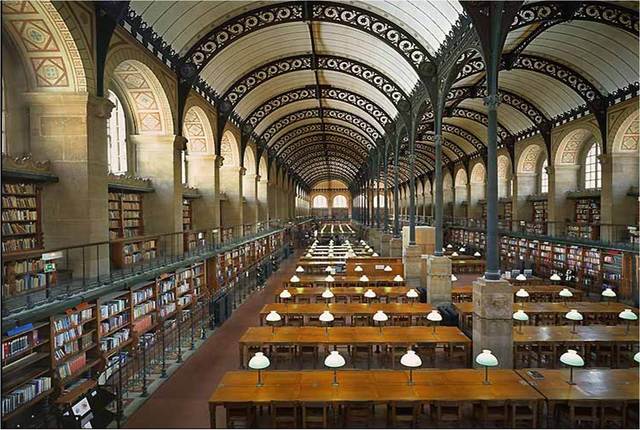BIBLIOTECA DE SANTA GENOVEVA PARÍS (FRANCIA)