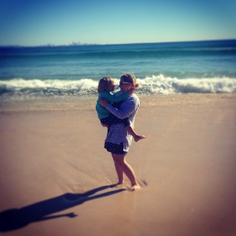 Ellie, my sister was born