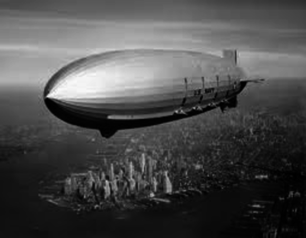 The first Zeppelin raid on England