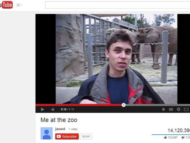 First Video on YouTube "Me at the zoo"