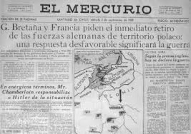 Declaració de guerra de França i Gran Bretanya a Alemanya