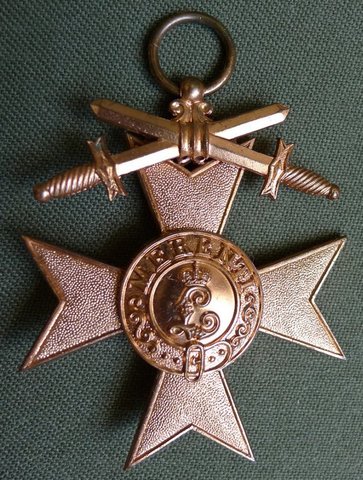 Баварский Крест за военные заслуги 3-го класса с мечами