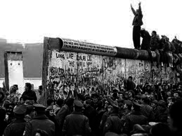 Fall of the Berlin wall