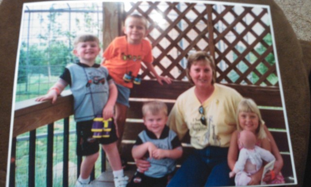 BBQ with whole family