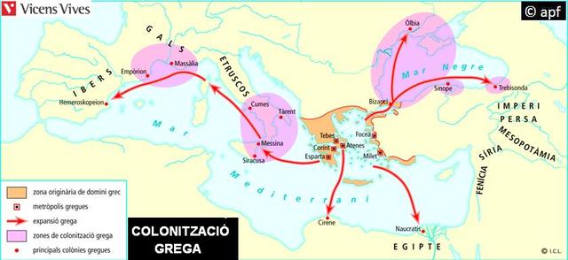 Colonització de l'Oest de la Mediterrània