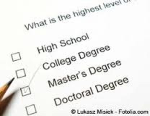 I will be graduated from college