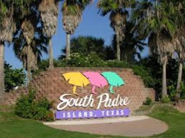Went to Houston and South Padre for Spring Break