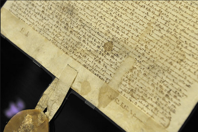 The Magna Carta was signed
