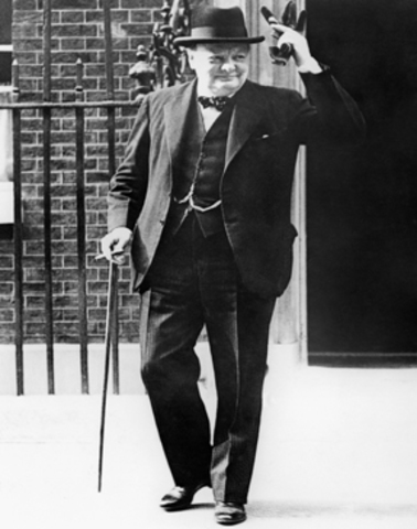 Winston Churchill becomes Prime Minister of Great Britian