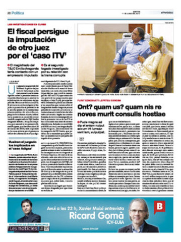 Un segundo magistrado imputado en la trama, Emilio Aragonés