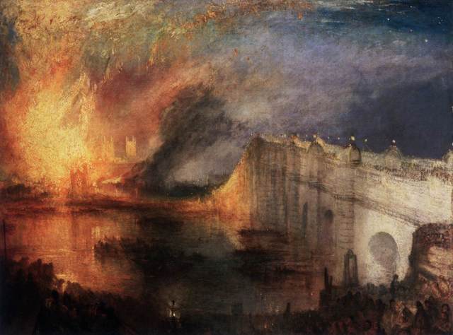 The Burning of the Houses of Lords and Commons