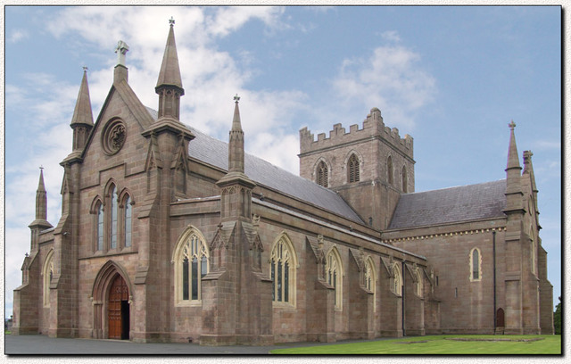 The Vikings destroyed St. Patrick's Cathedral Armagh