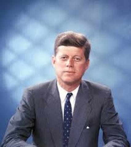 John F Kennedy is elected President