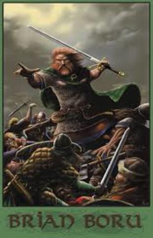 Brian Boru becomes High King of Ireland