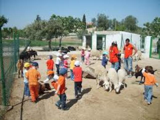Excursión a la granja-escuela