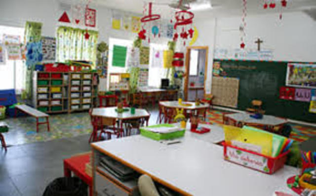 Voy por primera vez al colegio de educación infantil